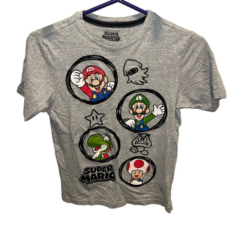 Nintendo Super Mario Brothers‎ unisex youth t-shirt size large 10/12